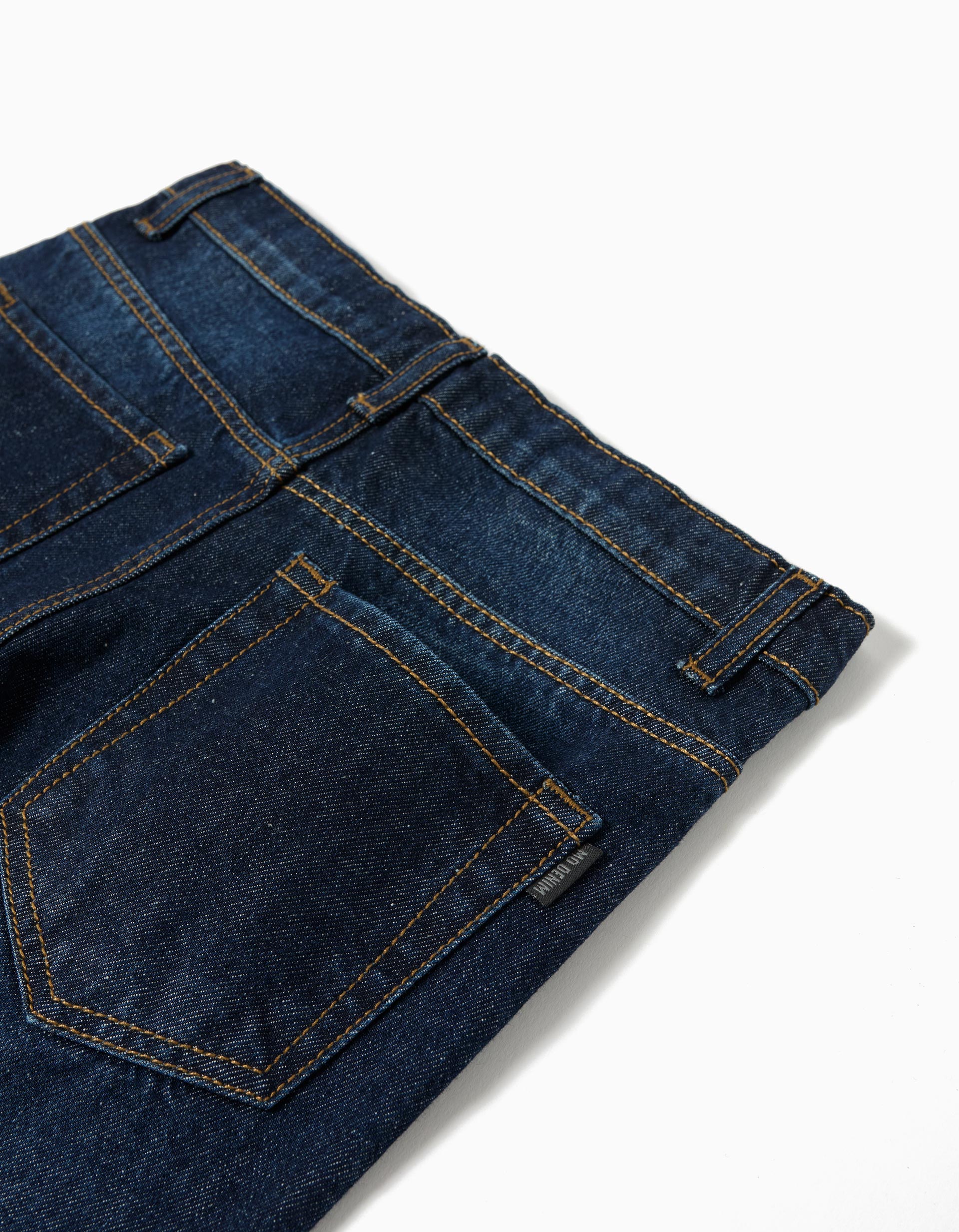 Calças de Ganga 'Regular fit', Menino, Azul Escuro