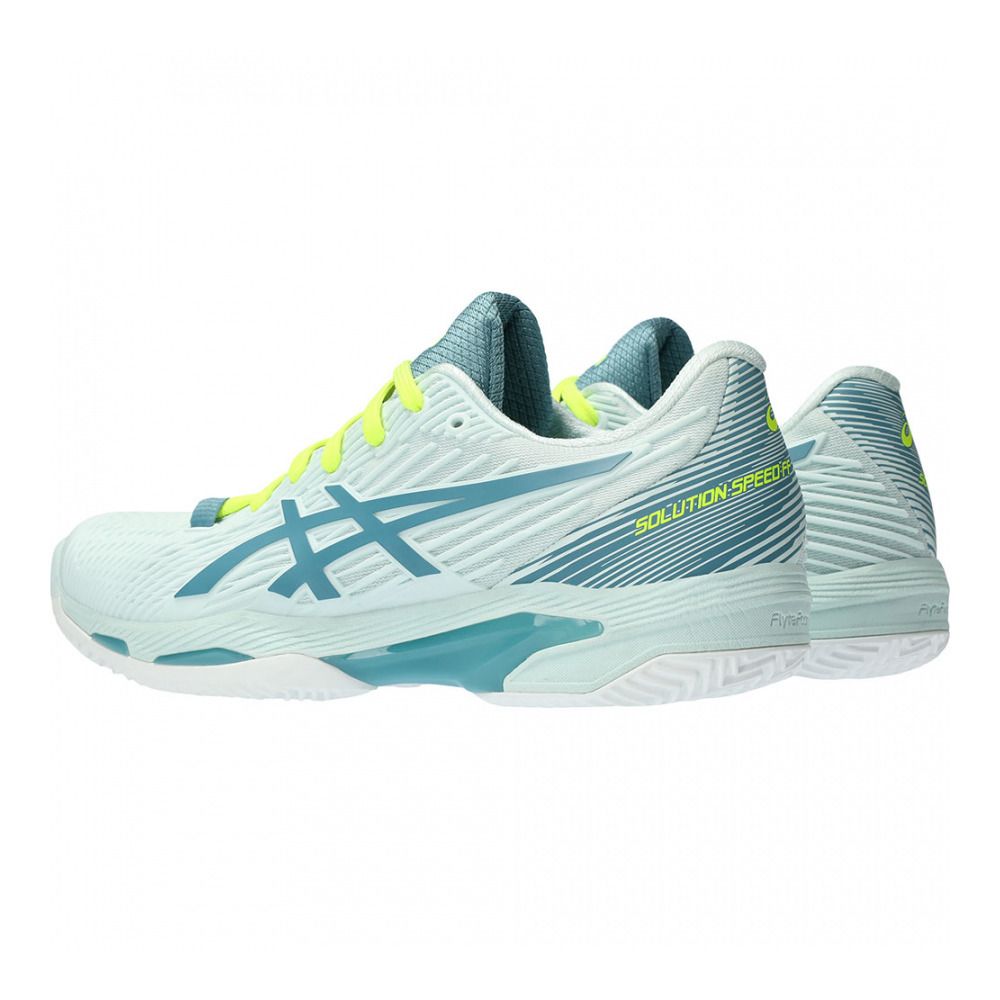 Asics SOLUTION SPEED FF 2 CLAY - Chaussures de tennis Femme soothing sea/gris blue