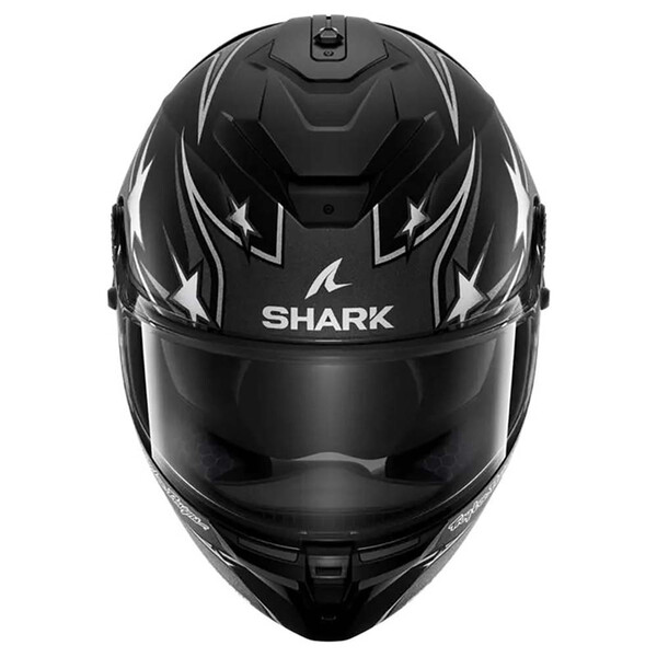 Shark - Casque Spartan GT Pro Flagstaff Carbon - Troy Lee Designs Noir / Anthracite / Argent