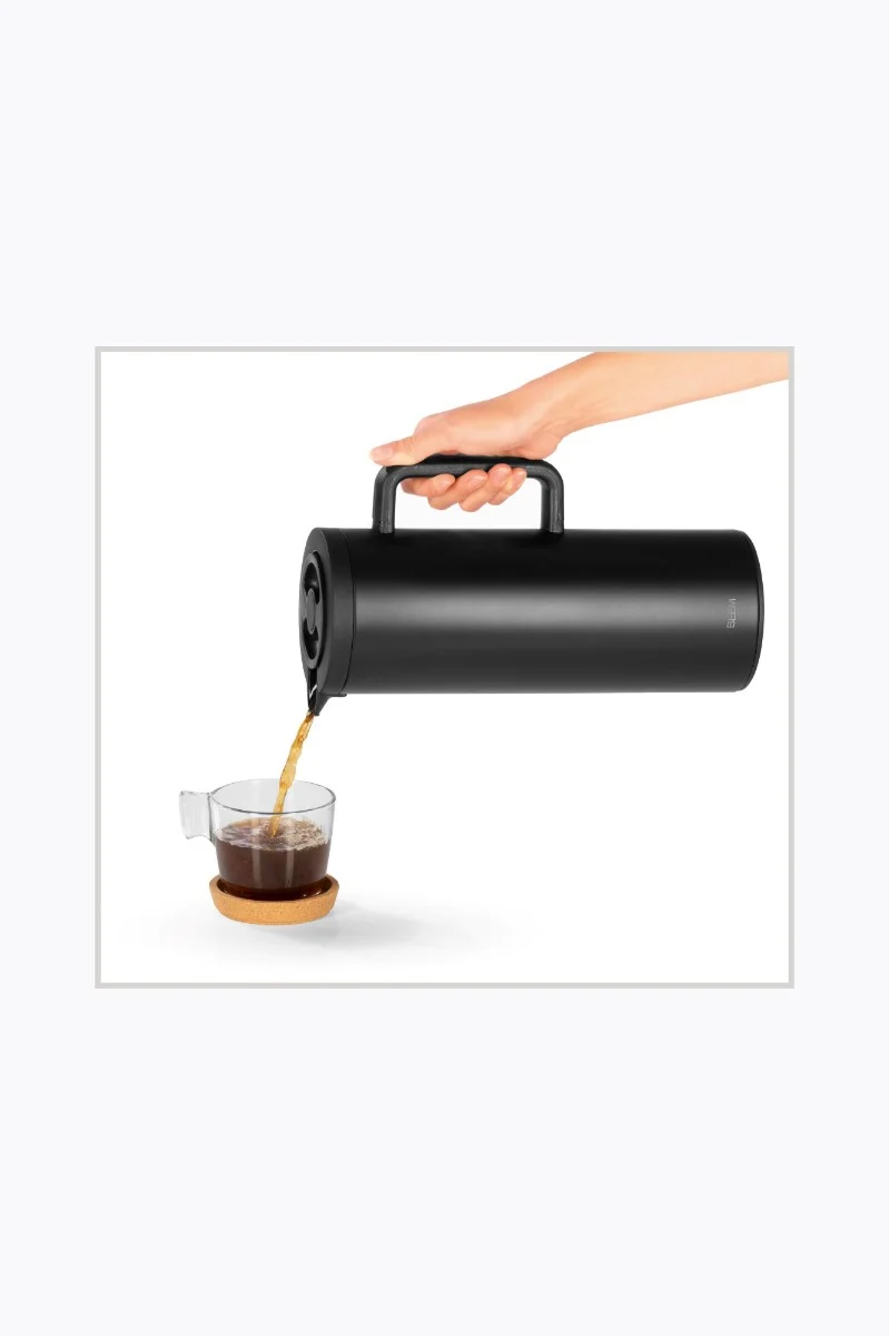 BEEM Isolierkanne 1l schwarz matt