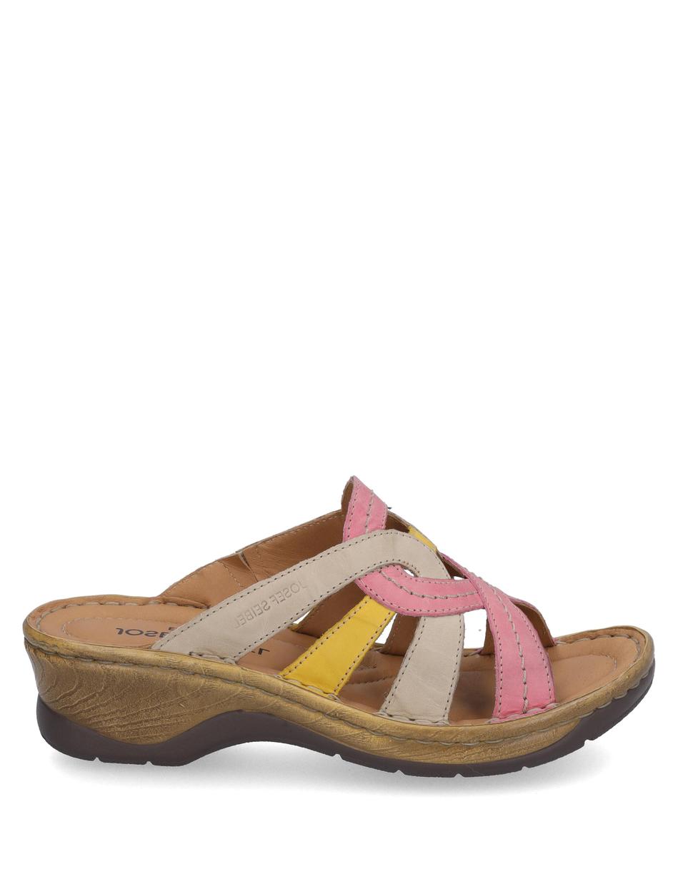 Clog Catalonia 01, pink-multi