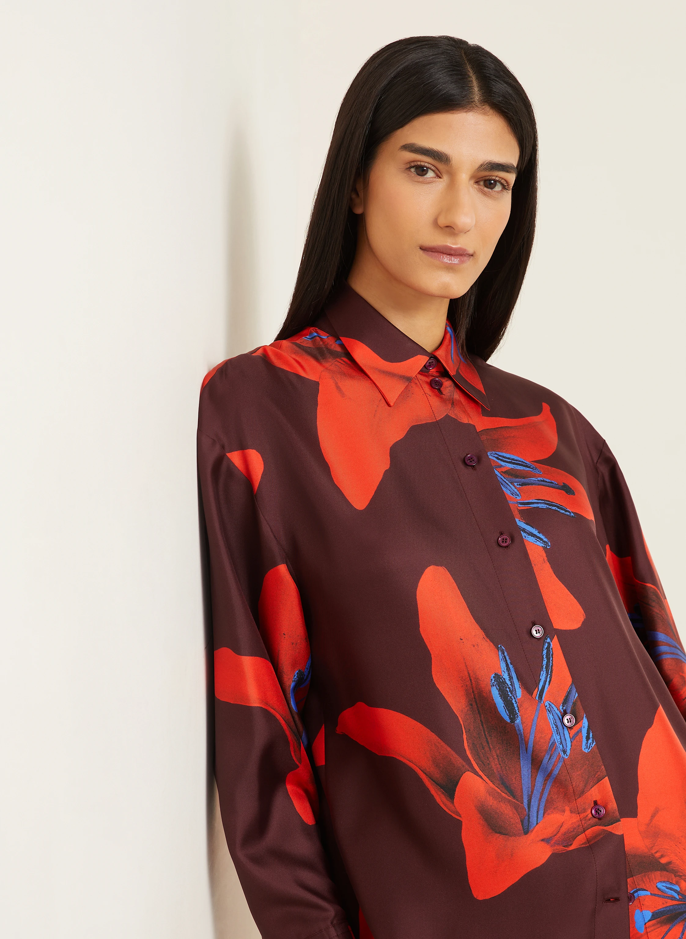 Alexander McQUEEN Hemdbluse aus Seide