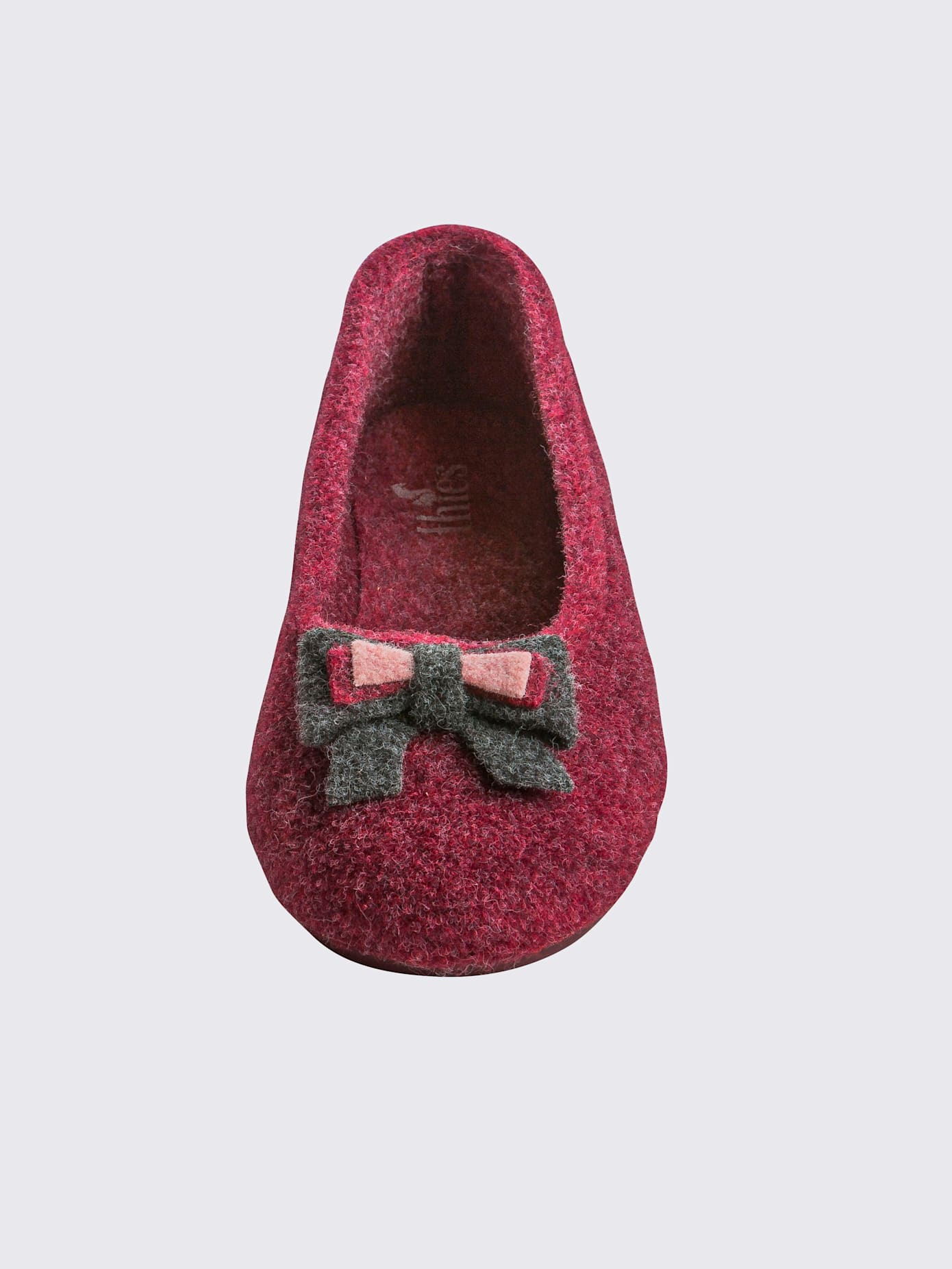 Chaussons fabriqué avec des matériaux recyclés