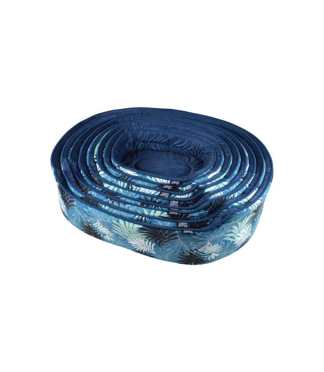 Paris Prix - Lot De 8 Paniers Pour Chien & Chat eden 75cm Bleu