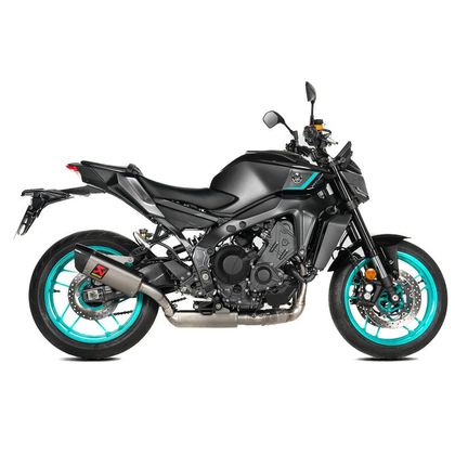 Ligne Complète Akrapovic Racing titane Embout carbone - Gris