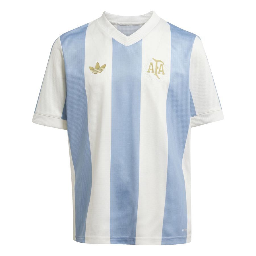 Argentine Maillot Domicile 50 Ans Anniversaire Enfant ÉDITION LIMITÉE