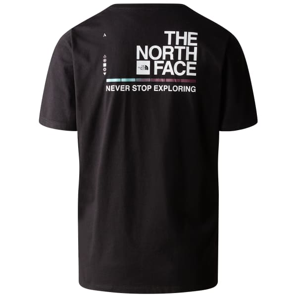 T-shirt THE NORTH FACE W FOUNDATION GRAPHIC TEE TNF BLACK/TNF WHITE