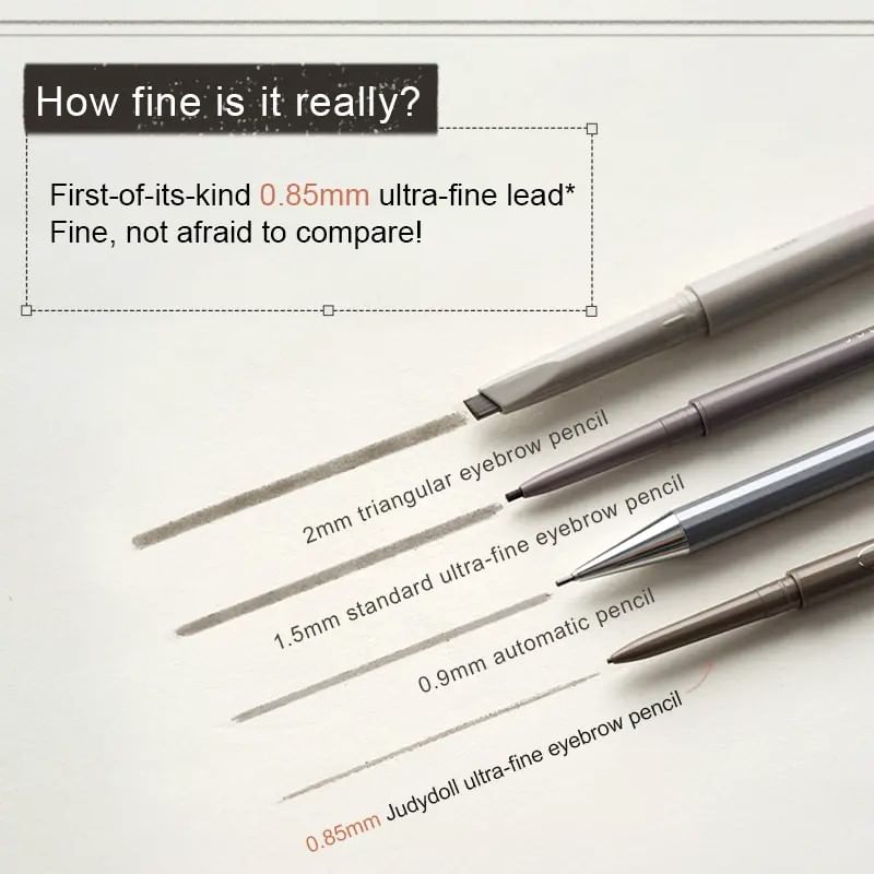 Judydoll - Ultrafijn wenkbrauwpotlood - 3 kleuren