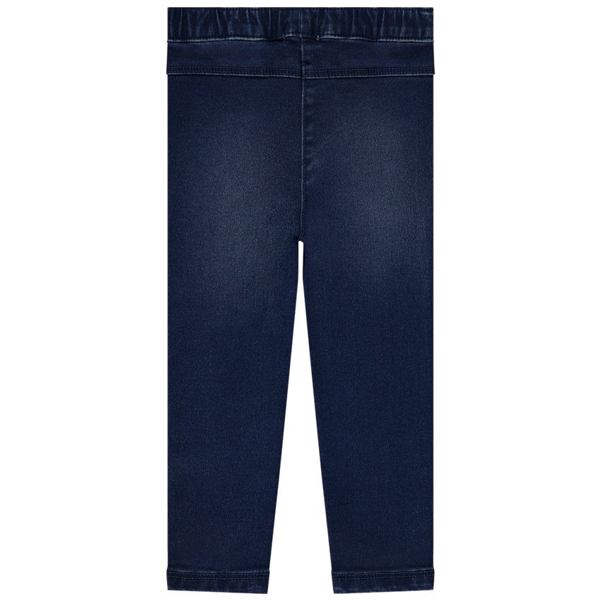 Jegging super strech effet jean pour bébé fille - Bleu moyen