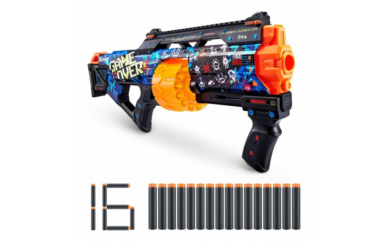 X-shot blaster Skins Last Stand met 16 darts