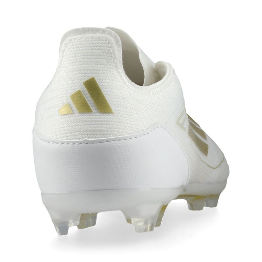 adidas F50 Pro FG Day Spark - Blanc/Doré/Blanc Enfant