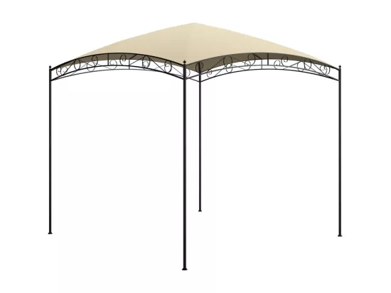 Belvédère 3x3x2,65 m Crème 180 g/m²