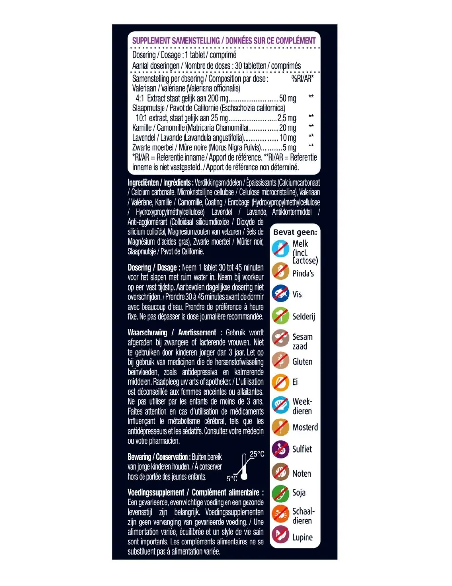 Slaap lekker tabletten