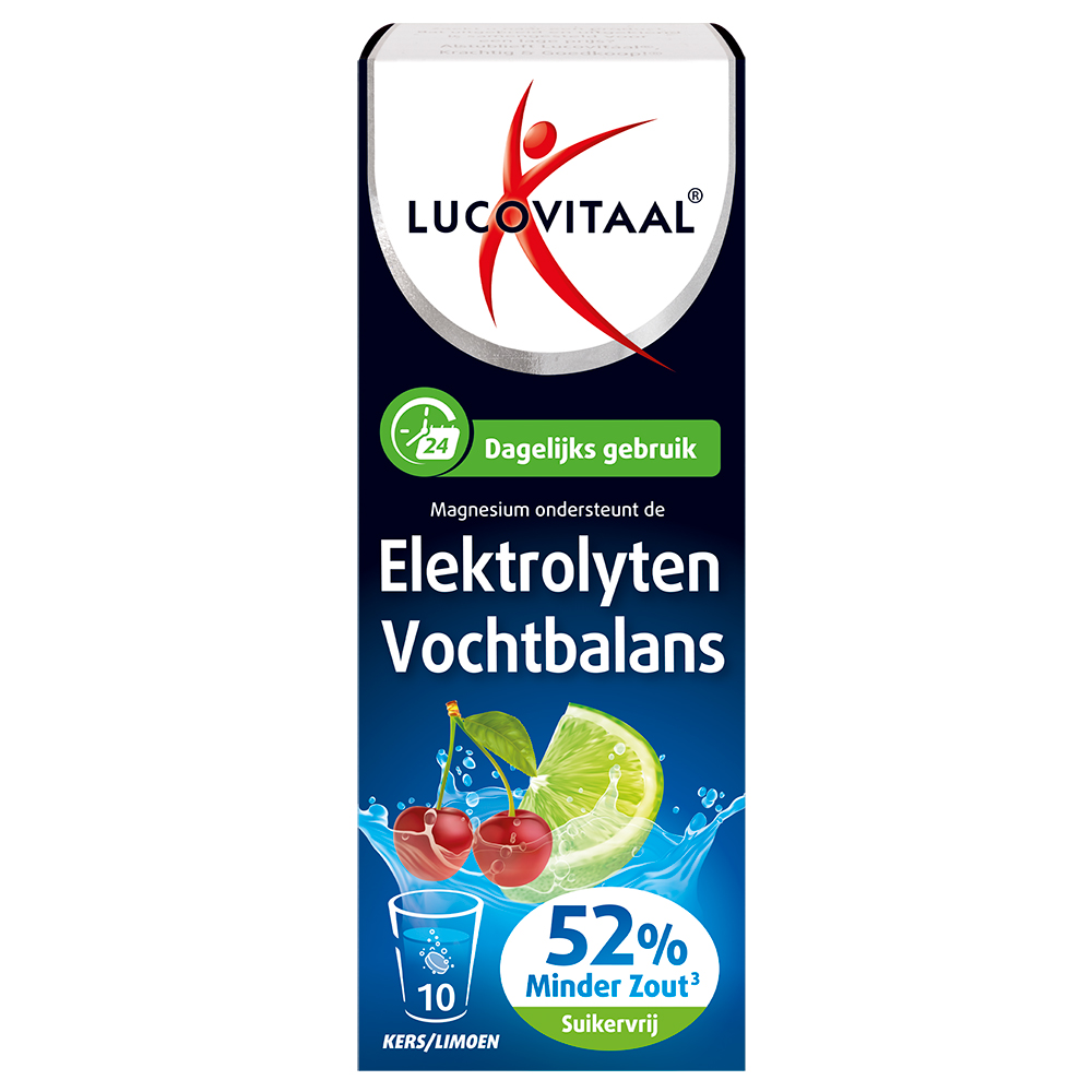 Lucovitaal Elektrolyten Dagelijks Gebruik (10 bruistabletten)