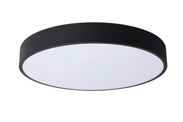 Lucide Unar plafondlamp LED Ø40 zwart