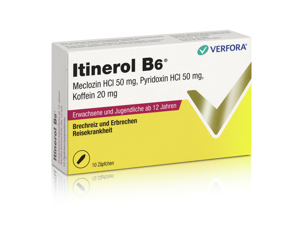 ITINEROL Supp Erw Blist 10 Stk<br>10 Stück, Blister, Zäpfchen