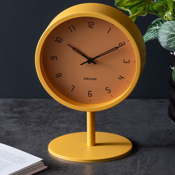 Karlsson Stark Tafel Klok - Grijs