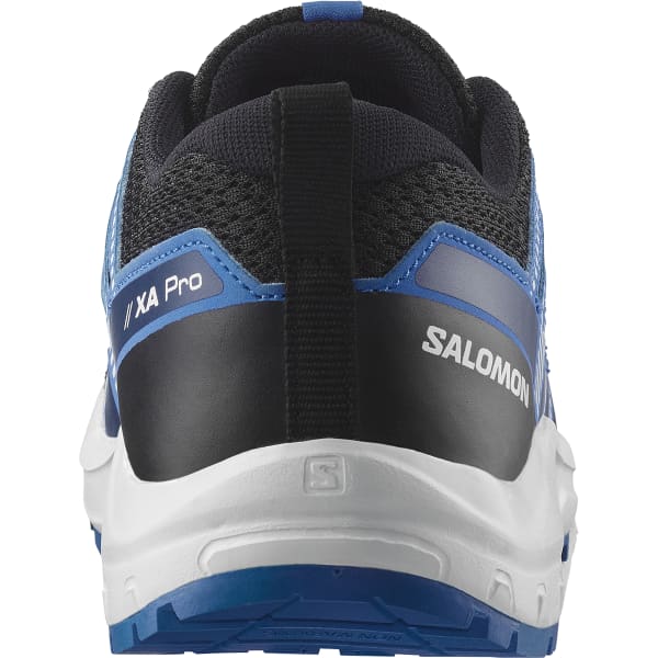 Chaussure trail SALOMON XA PRO V8 J BLACK/WHITE/FRENCH BLUE
