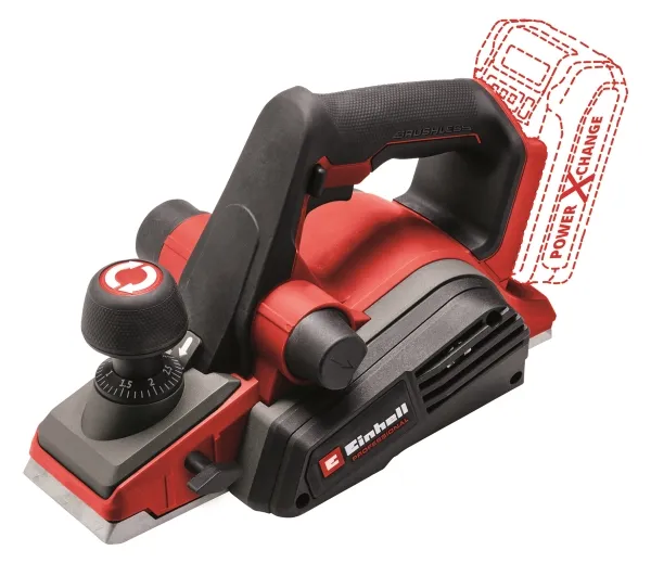 Einhell TP-PL 18/3 Li BL, Sort, Rød, 2,5 cm, 8,2 cm, Batteri, 18 V, 2,63 kg - SOLO