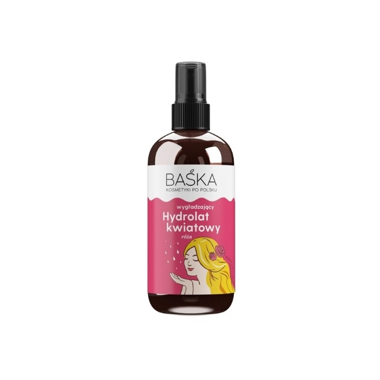Baśka glättendes Blumenhydrolat für das Gesicht Rose 100 ml