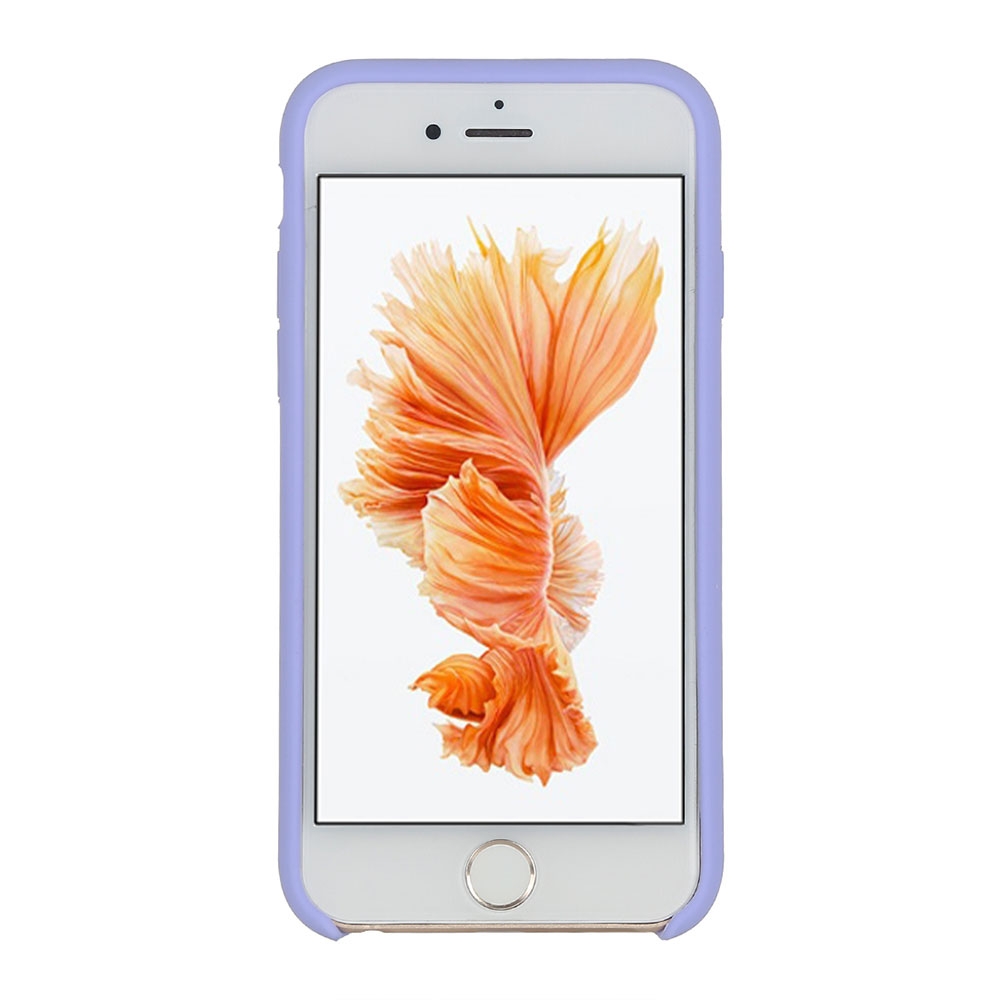 iPhone SE (2022/2020) / 8 / 7 Silikon Case Hülle - Lila