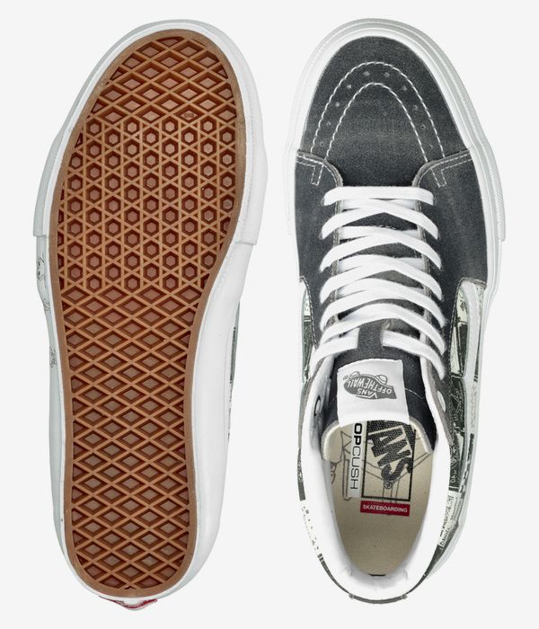 Vans x Daniel Johnston Skate Sk8-Hi Schuh (raven)