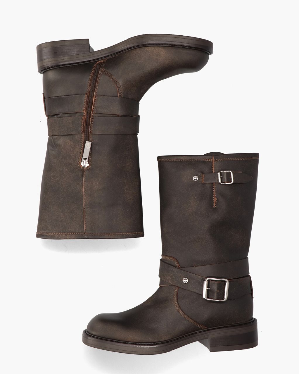 Carmens Cameron Donkerbruin Damesboots