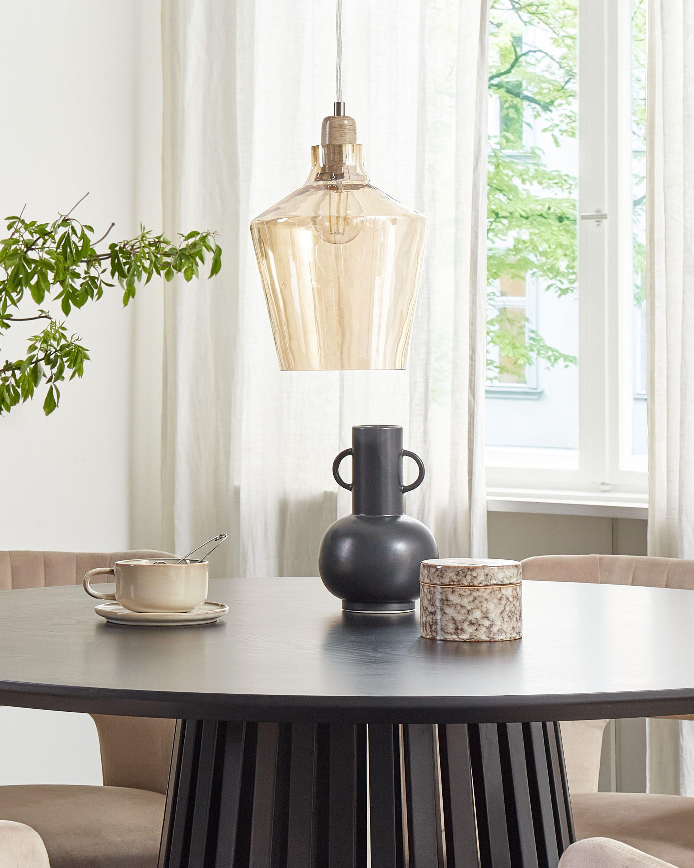 Hanglamp SANTON Glas Goud
