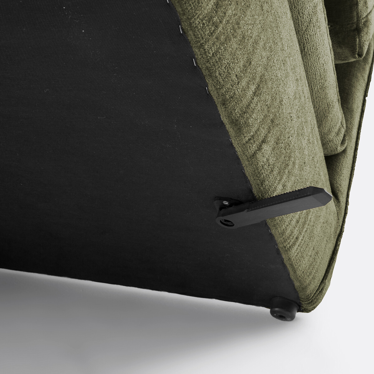 LA REDOUTE INTERIORS<br>Banco modular de getextureerd fluweel, Malo