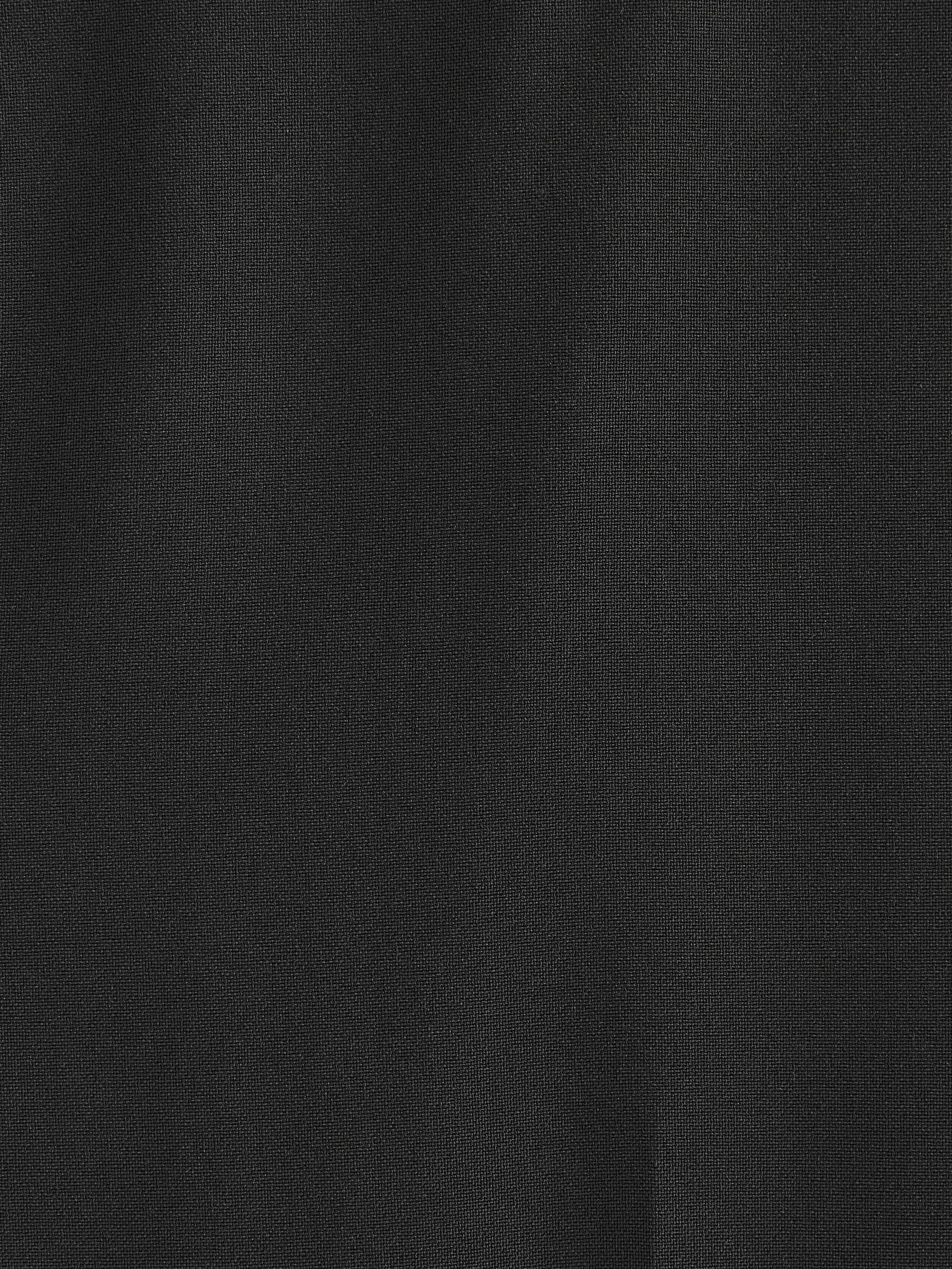 Zwart - Slim Fit - Machinewasbare modieuze broek zonder bandplooien
