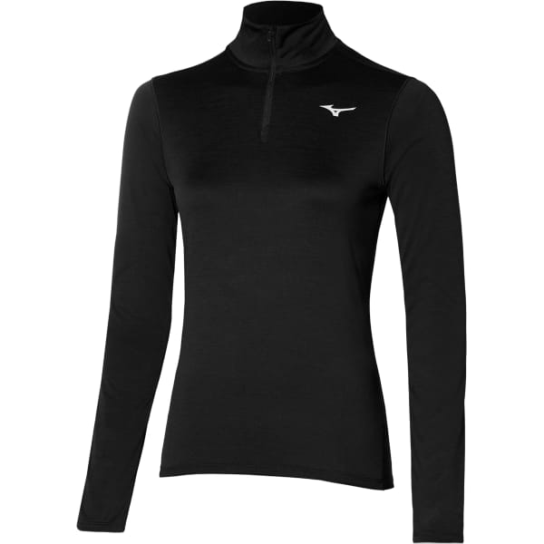 T-shirt running MIZUNO IMPULSE CORE LS HZ TEE W BLACK