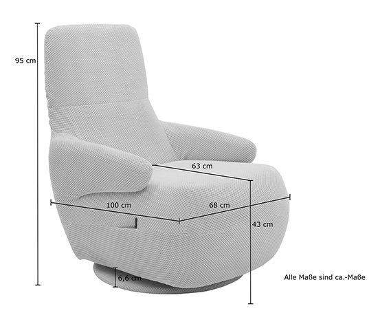 DOMO collection Sessel »Stockholm«, beige