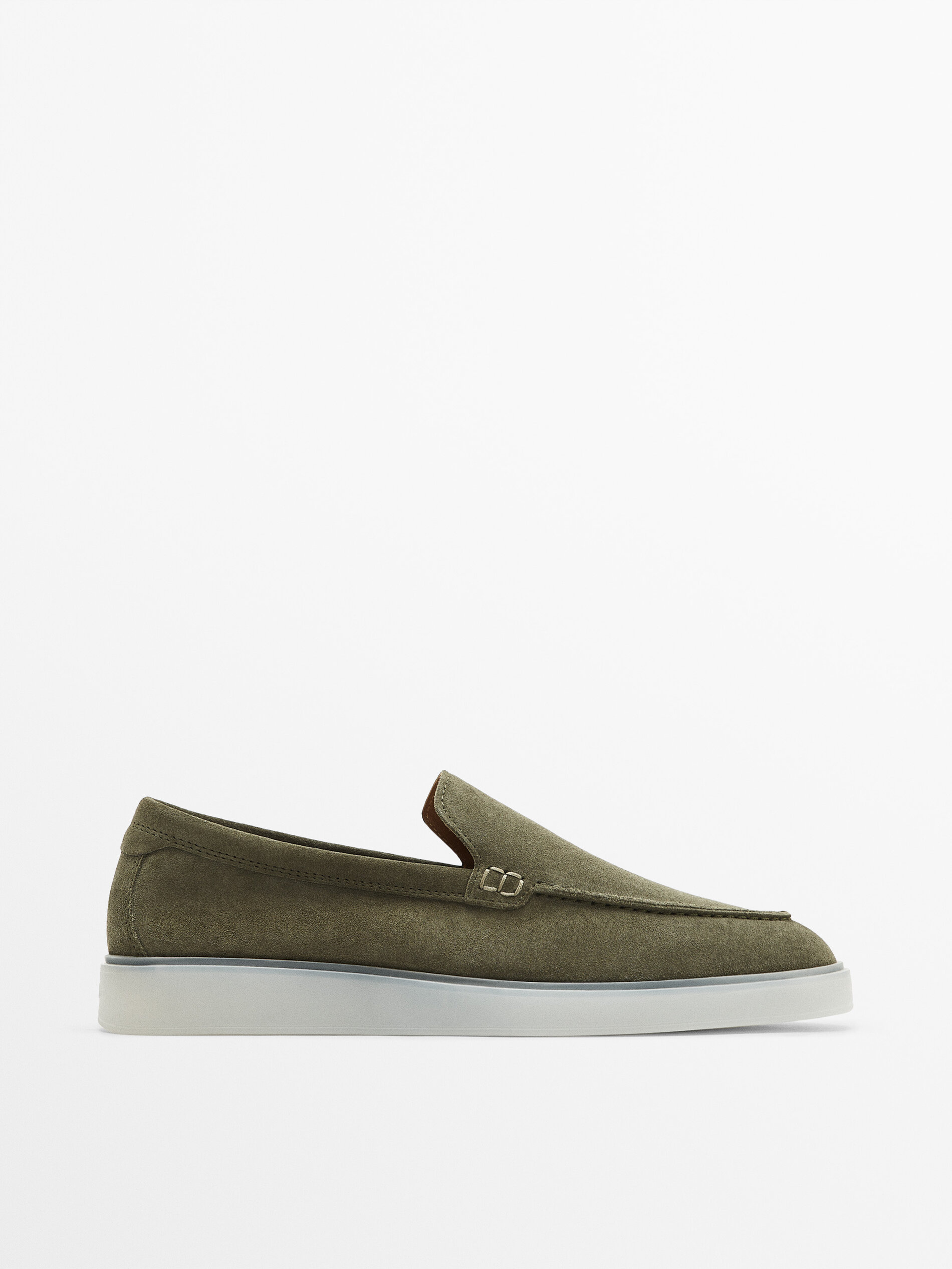 Mocassim plano translúcido - KHAKI