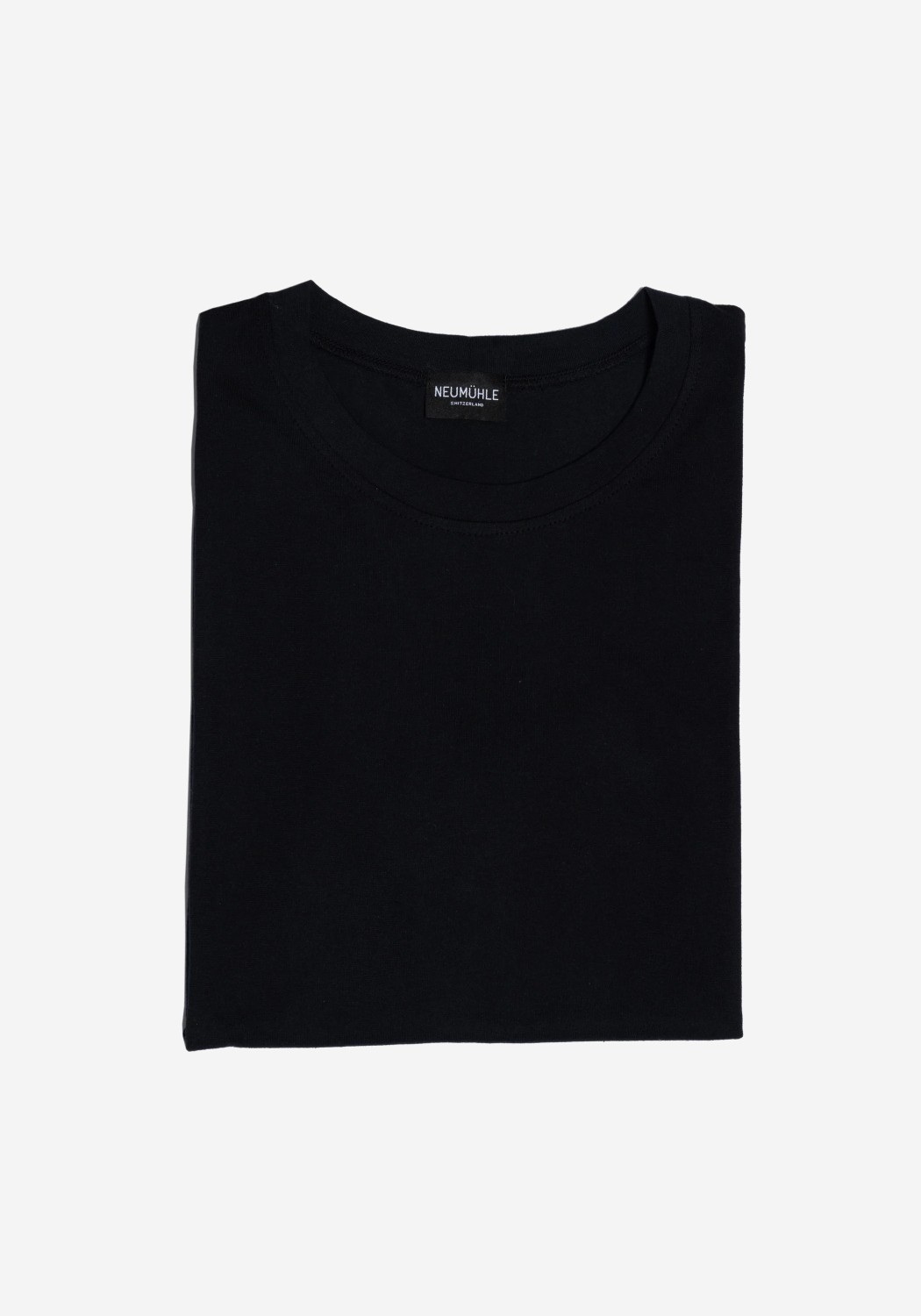 Neumuhle T-Shirt Mono Shirt Black Coal