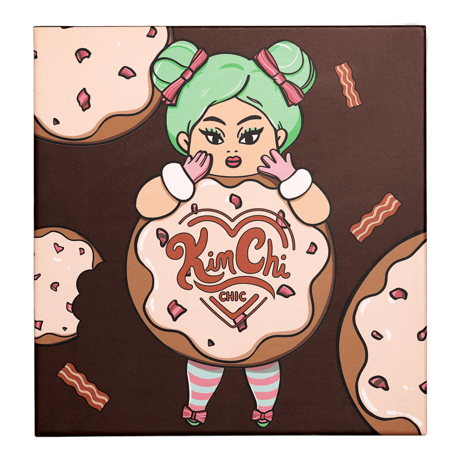 KimChi Chic Donut Collection Eyeshadow Palette Maple Bacon Glaze 12,8g