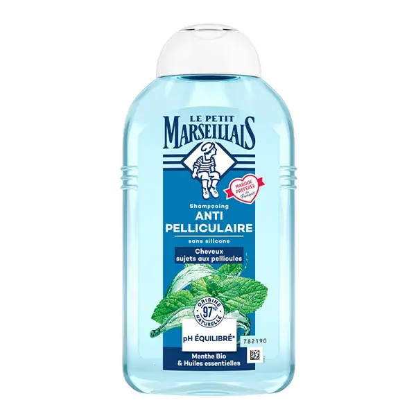 Le Petit Marseillais Shampoo Anticaspa com Menta Orgânica 250ml