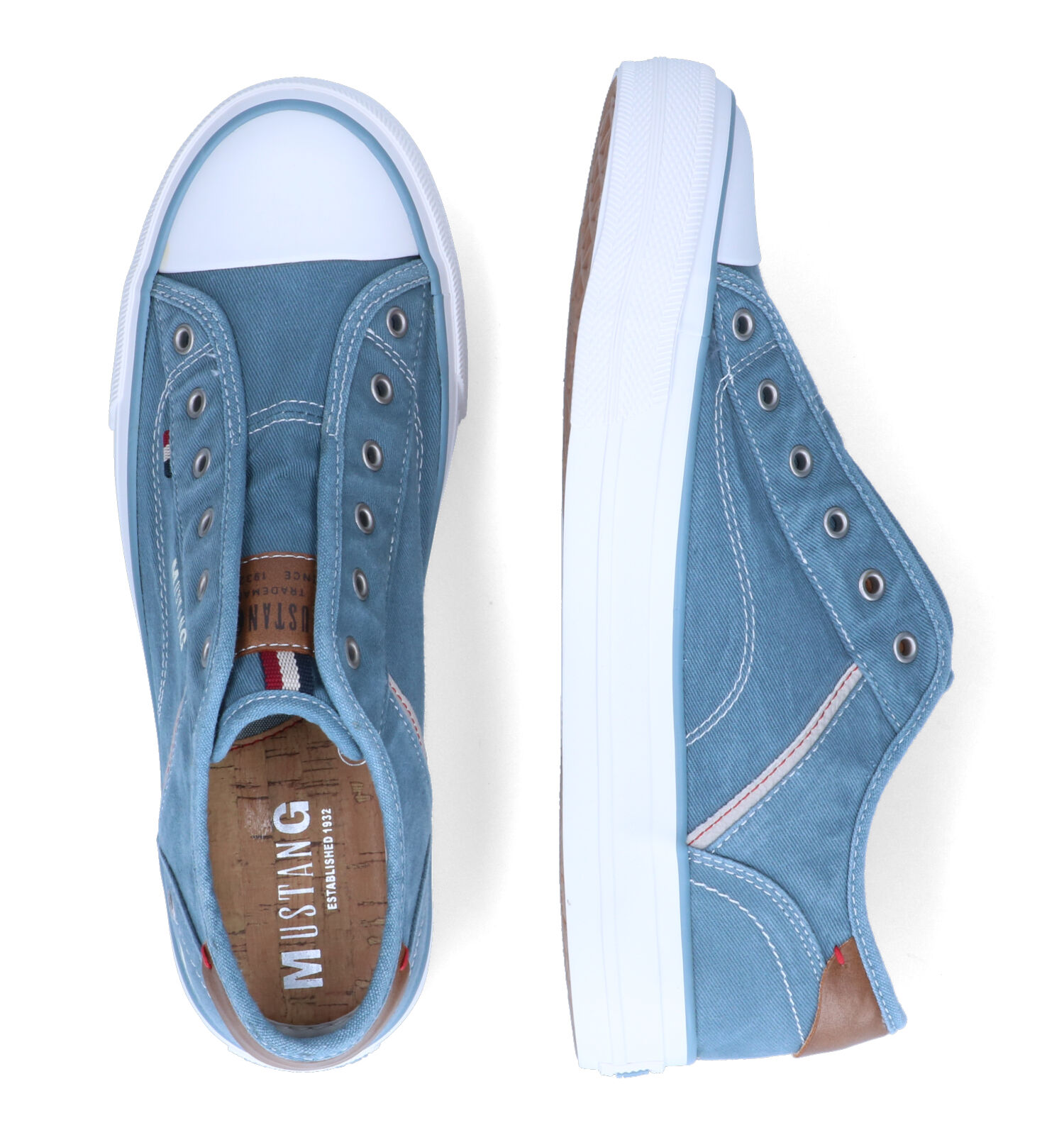 Slip-ons blauw