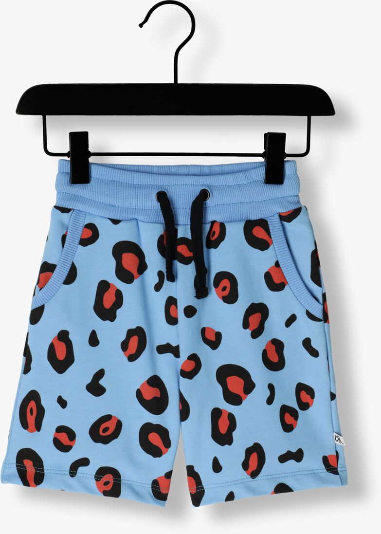 CARLIJNQ blauwe carlijnq korte broek leopard - bermuda