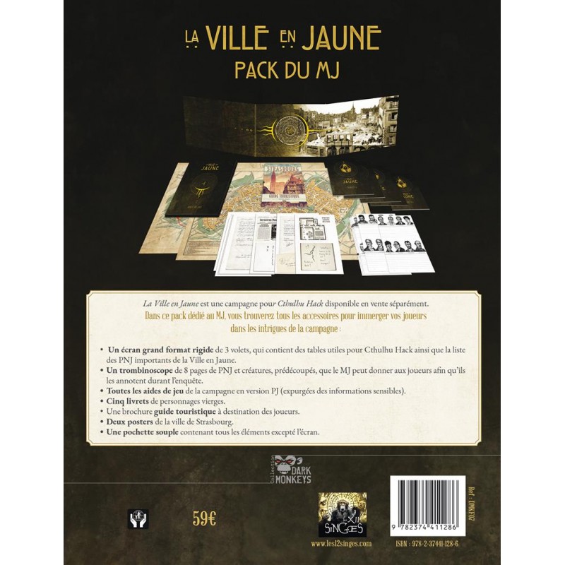 Ville en jaune - Pack du MJ