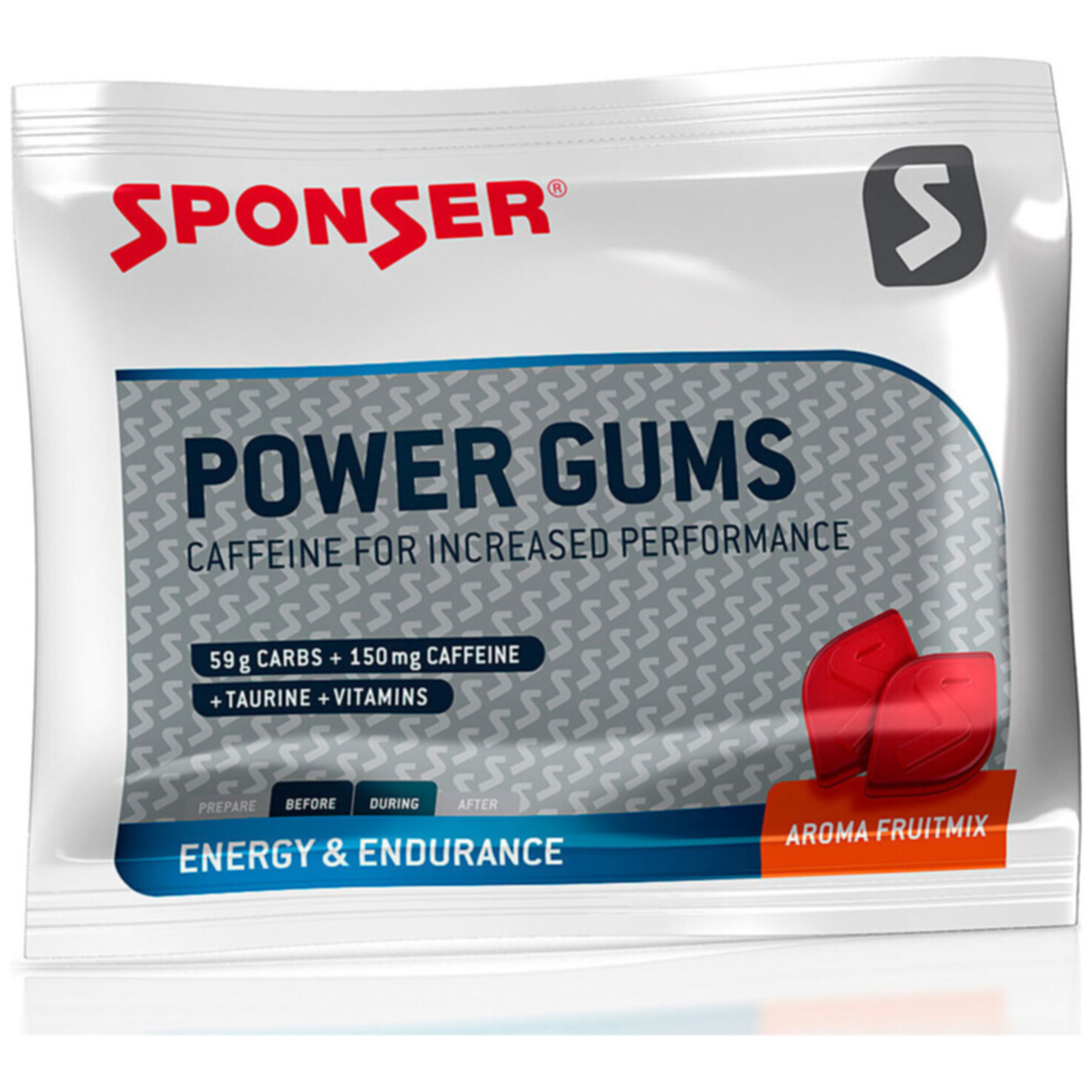 Sponser Power Gums Fruit Mix