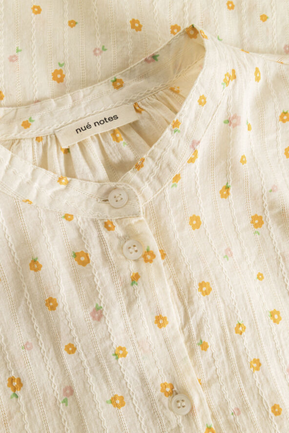 Nué Notes Florian Shirt Orange flowers