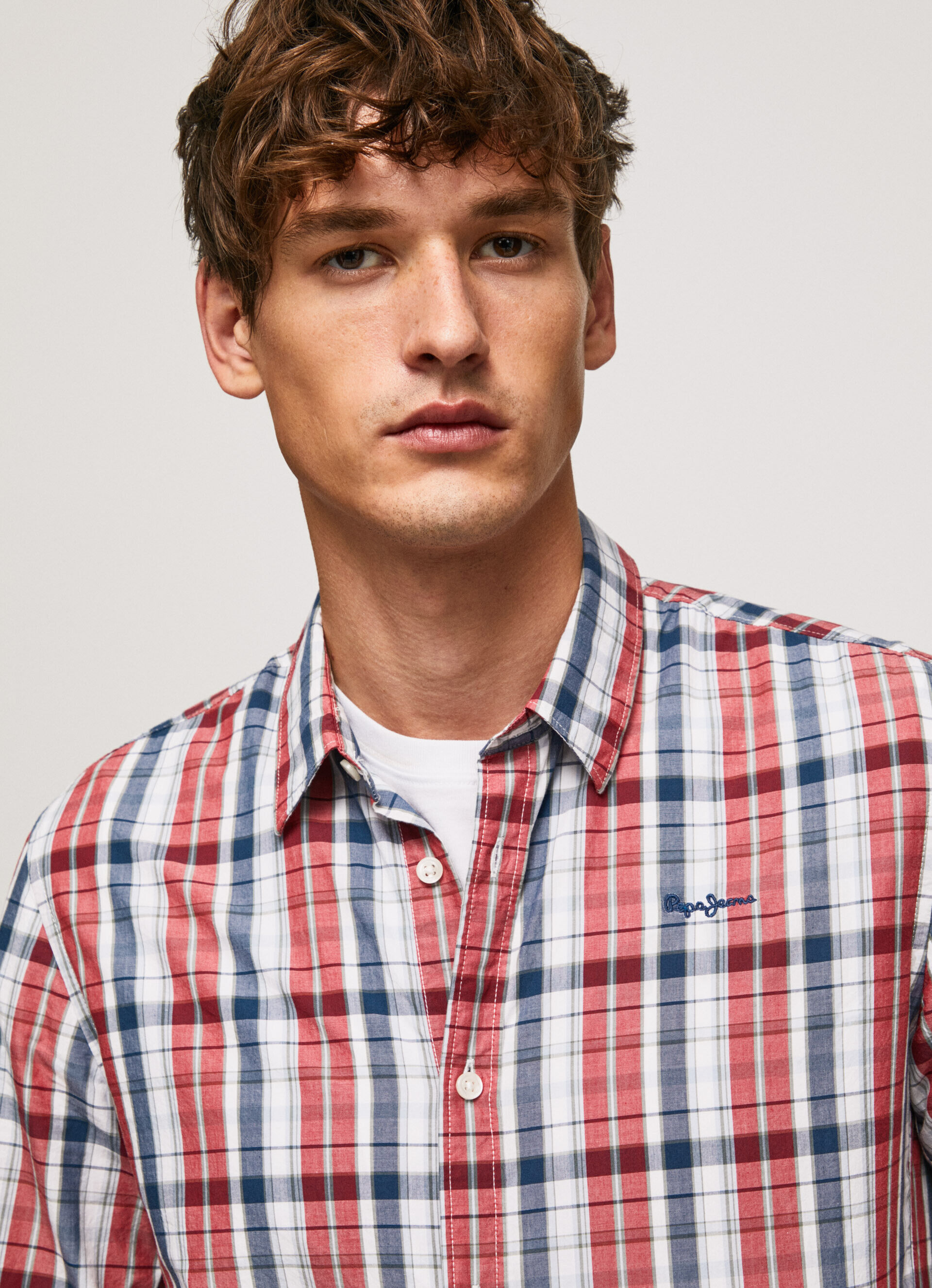 CAMISA LOICK XADREZ POPELINE - multicolorida