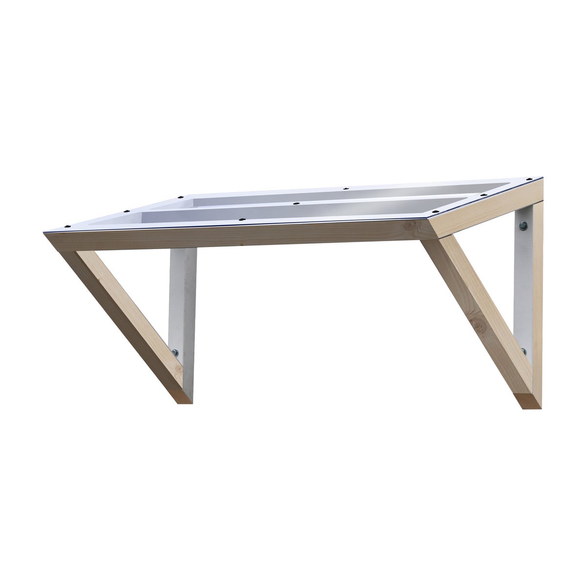 Houten luifel voor voordeur, 130 cm, 4D