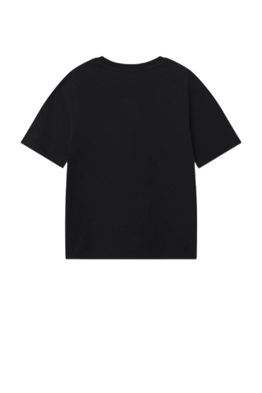 NAME IT T-shirt NKMBRODY met tekst zwart