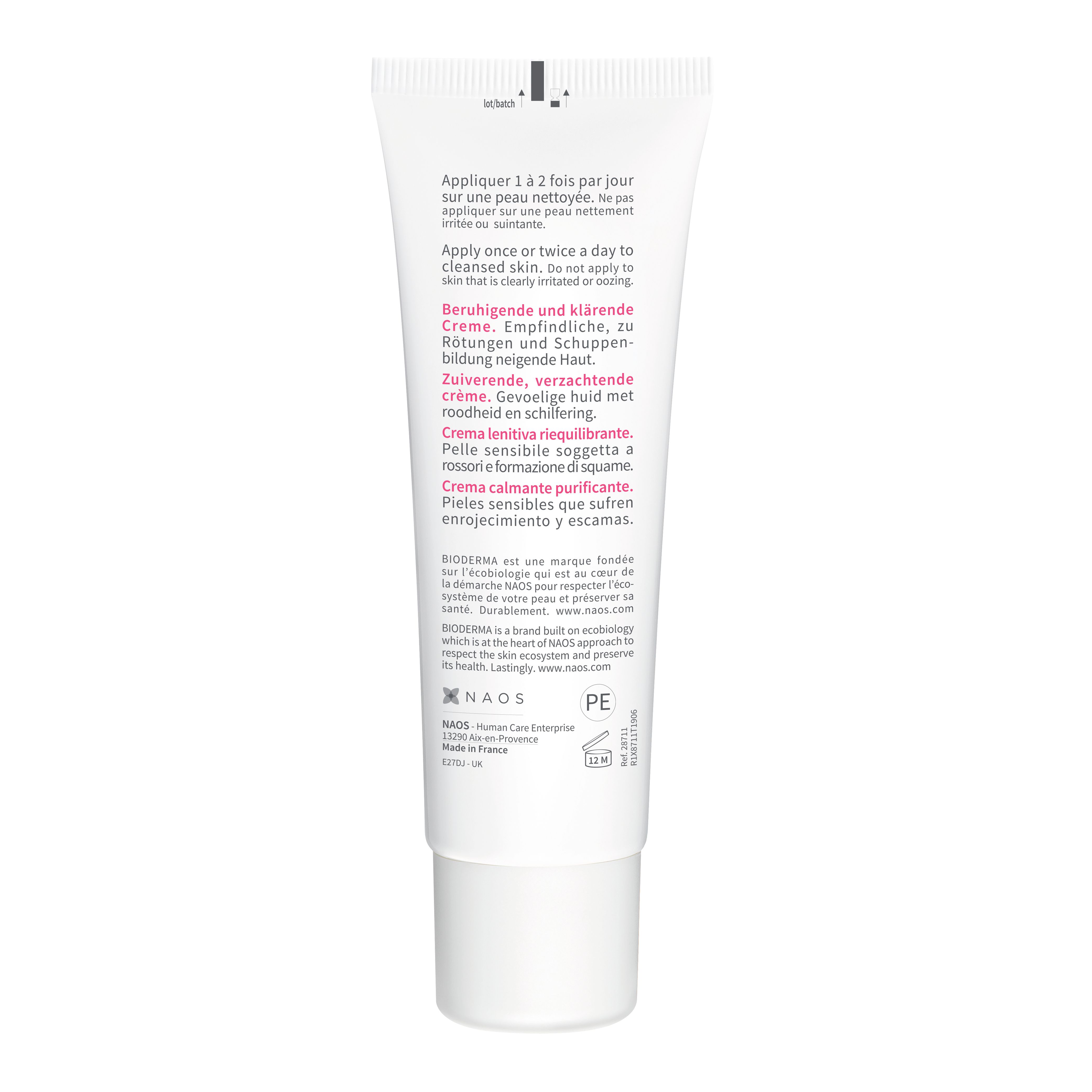 BIODERMA Sensibio DS+ Crème Beruhigende Pflege - Jetzt 25% sparen mit Code 