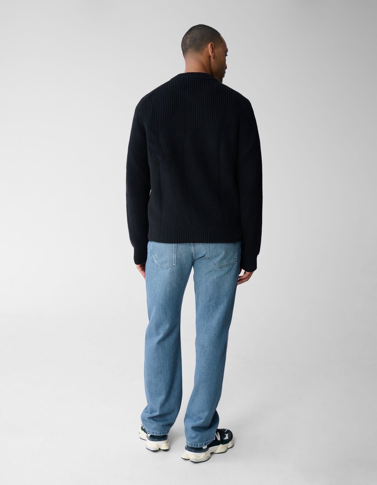 Gebreid Vest Zwart
