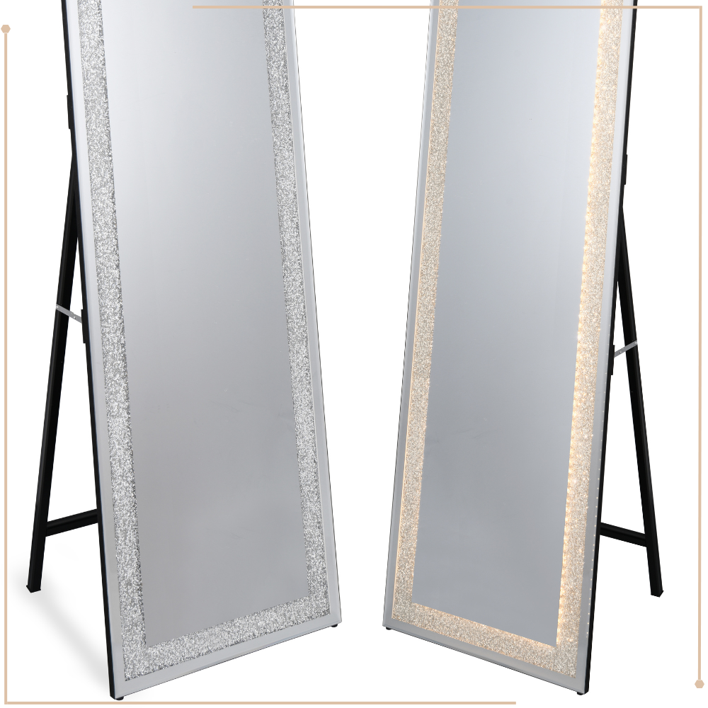 MISOU Spiegel LED Hermine - Goud