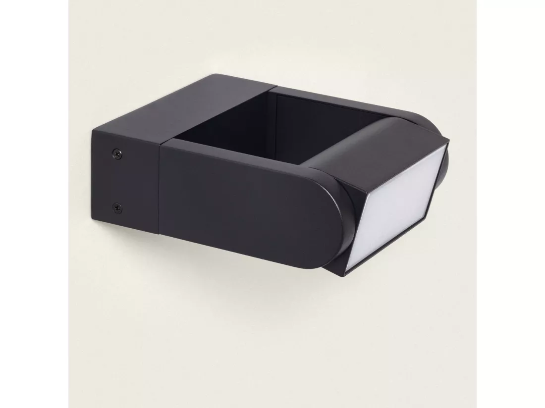 Applique Murale LED 6W Aluminumo Bakulo Noire Noir