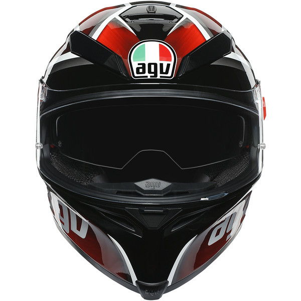AGV - Casque K5 S Tempest Noir / Rouge
