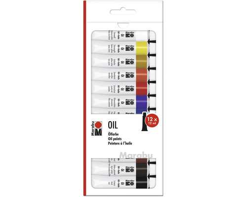 Marabu Artist Acrylverf Olieverfset 12 x 12 ml